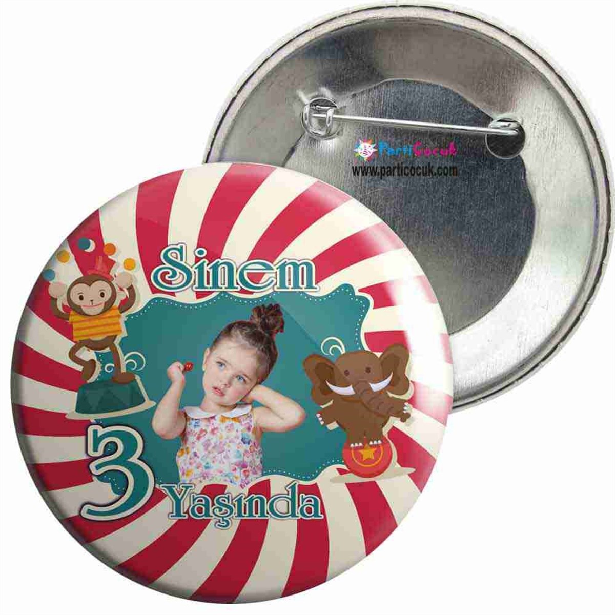 İğneli Rozet Kişiye Özel 