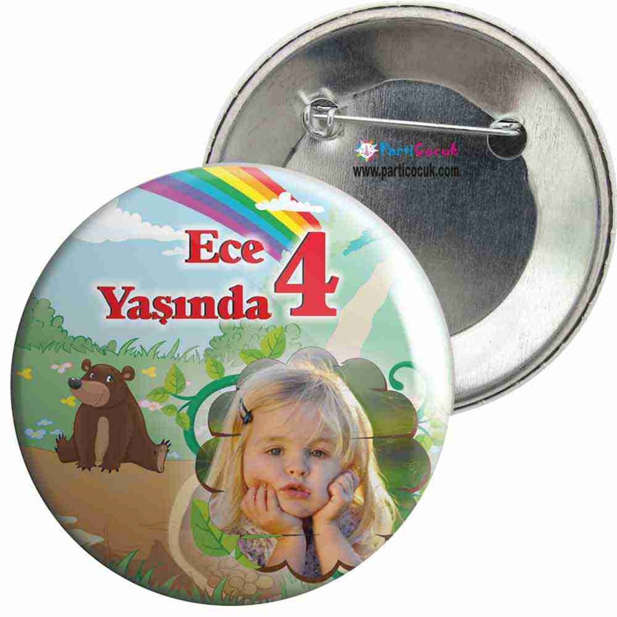 İğneli Rozet Kişiye Özel 