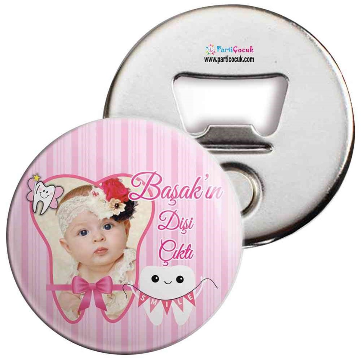 İlk Dişe Gülümse Parti Seti Açacaklı Magnet 