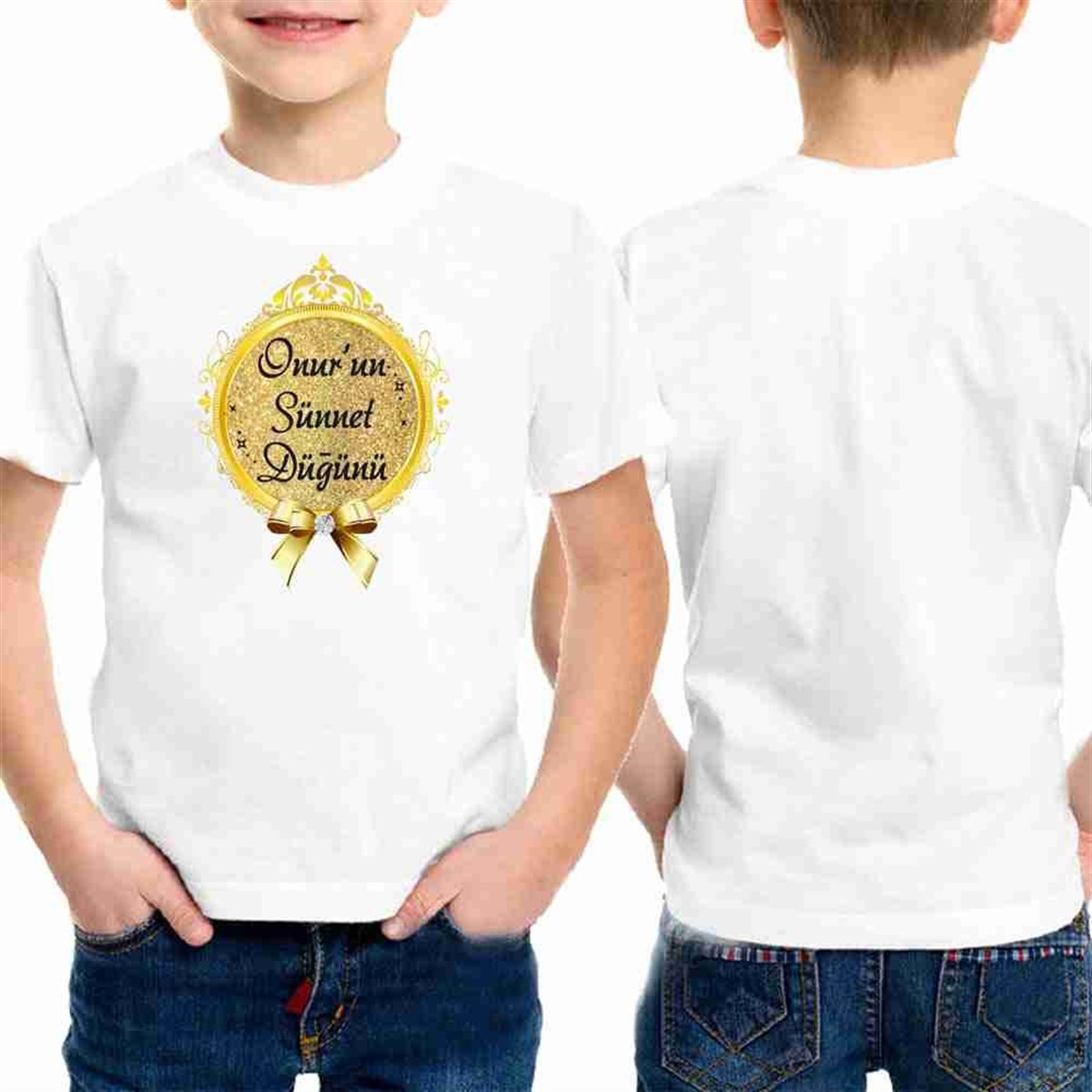 İsme Özel Sünnet Düğün Tişört 