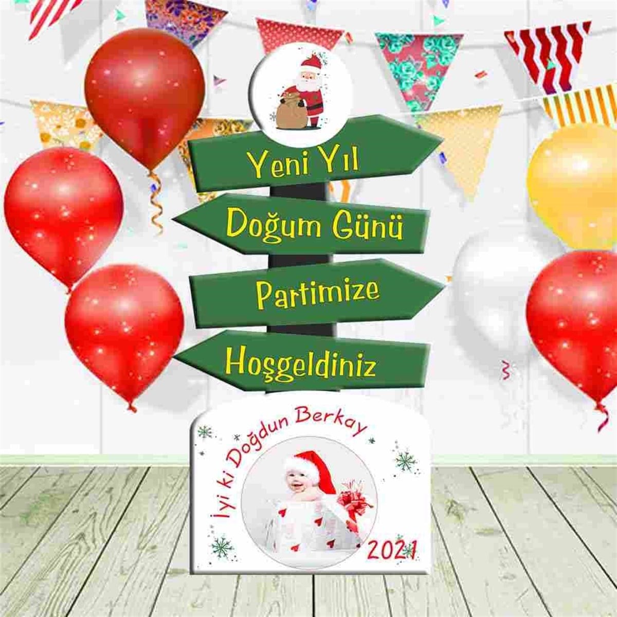 İyi Ki Doğdun Yeni Yıl Organizasyon Pano 