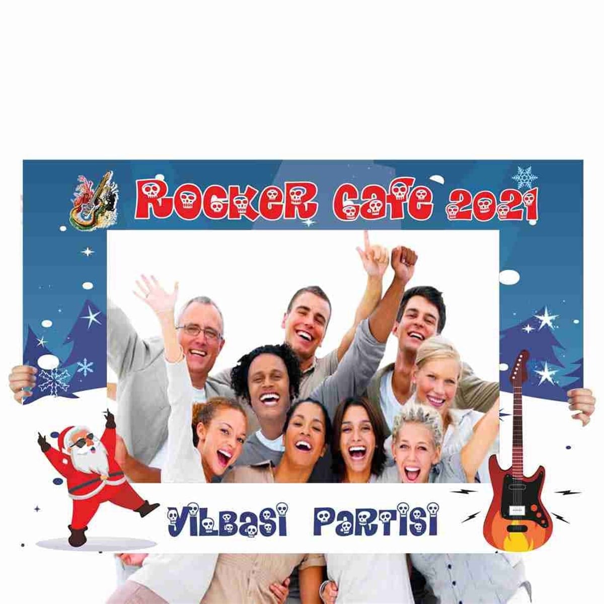 Kafe Hediyelik Fotoğraf Çekilme Çerçevesi 