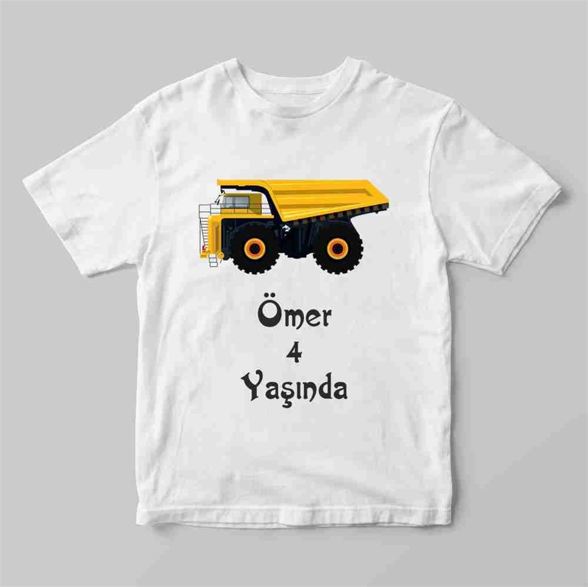 Kamyon Temalı Tişört Baskı 