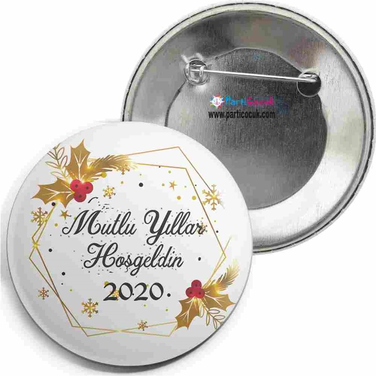 Kapak Şeklinde Ylbaşı Rozet 