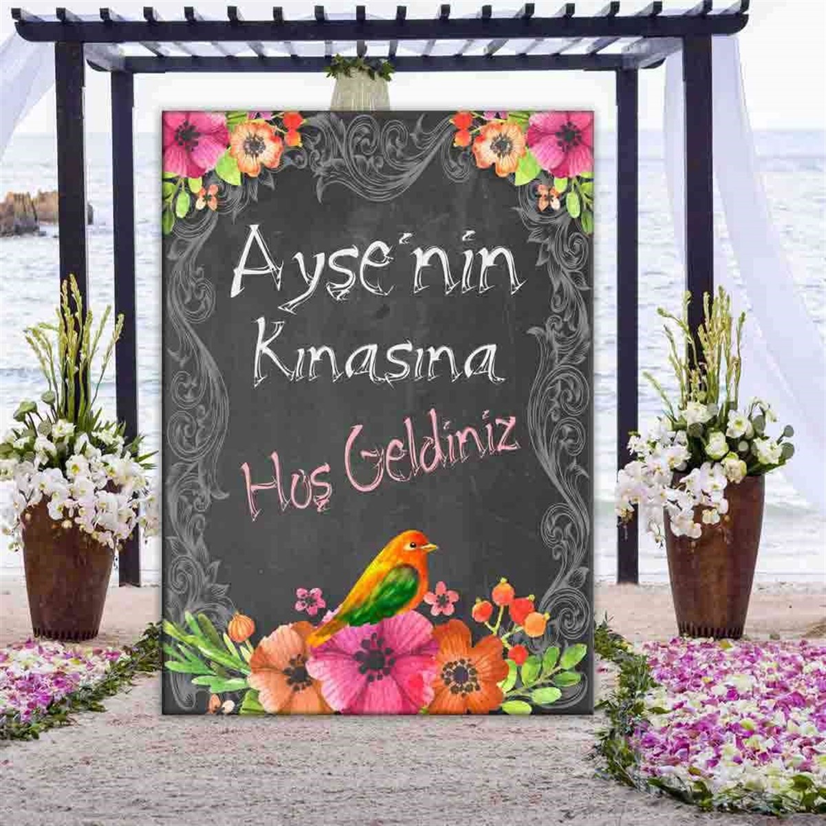 Karatahta Konsept Kına Pano 