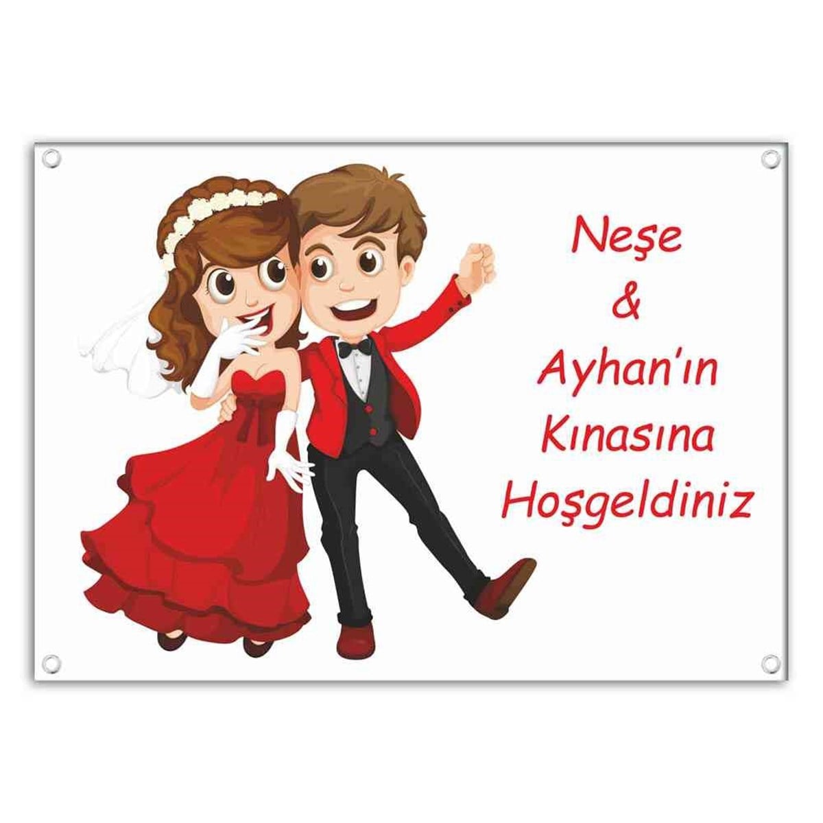 Kına Fotoğraf Çekilme Afiş 