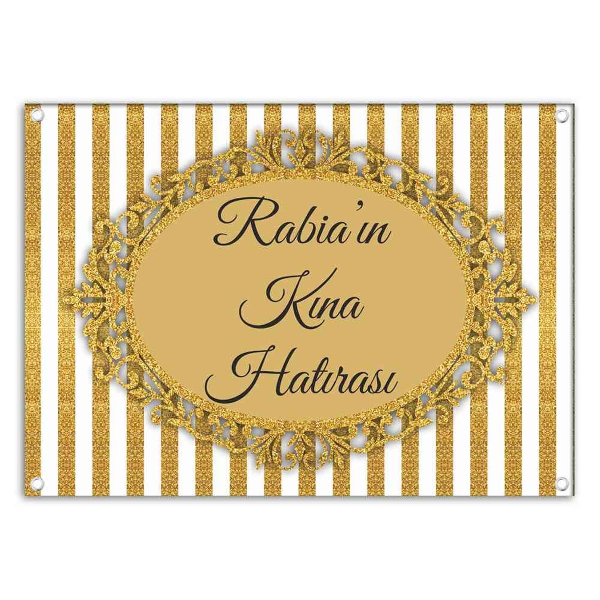 Kına Gecesi Arka Fon Afiş 