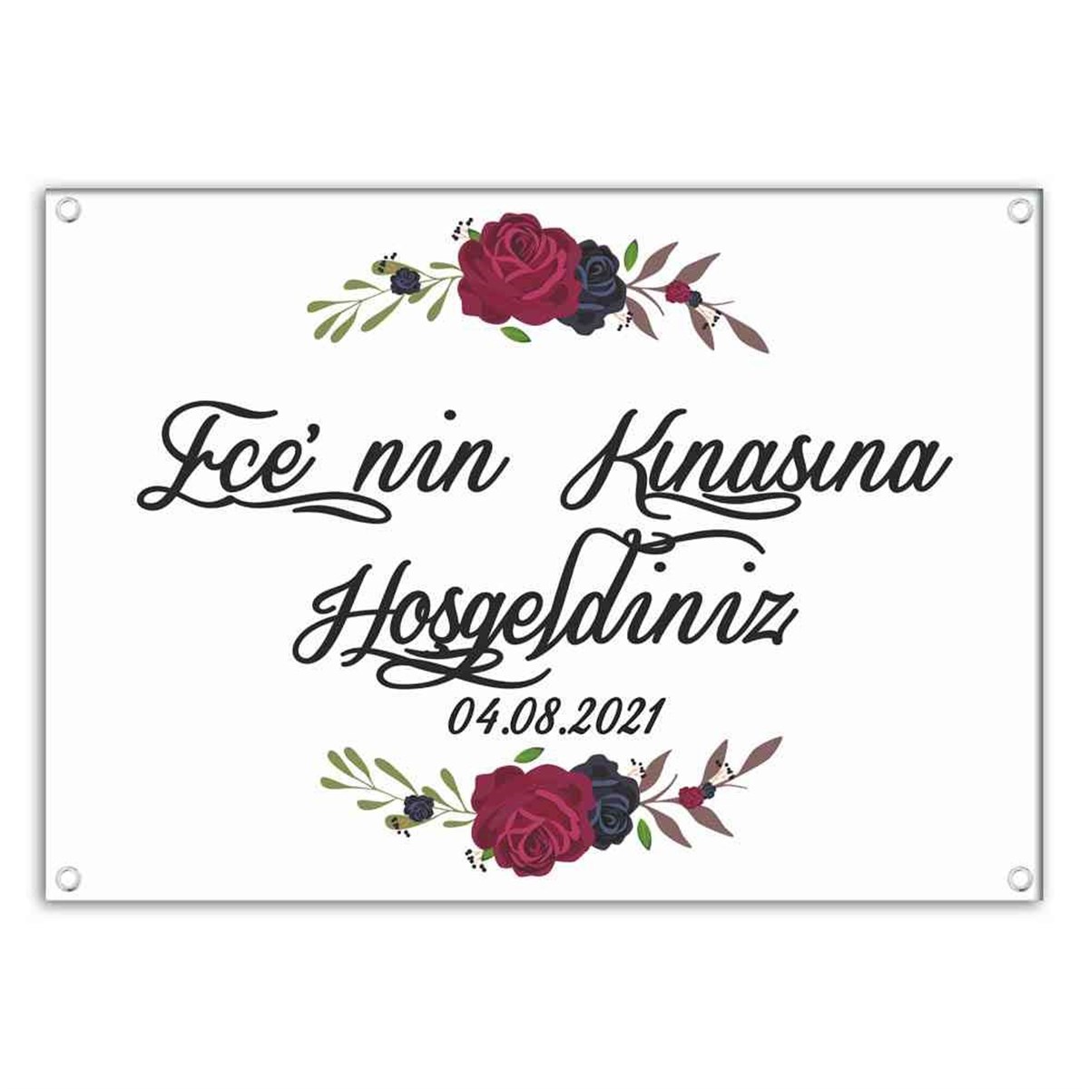 Kına Gecesi Organizasyon Afiş 