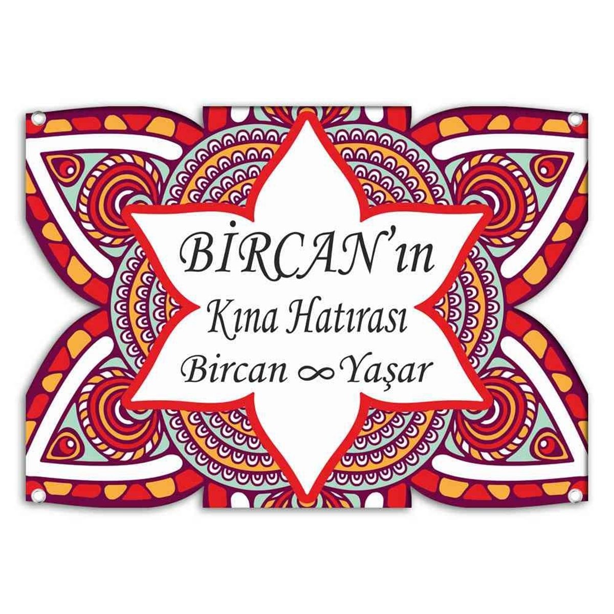 Kına Gecesi Yönlendirme Afiş 