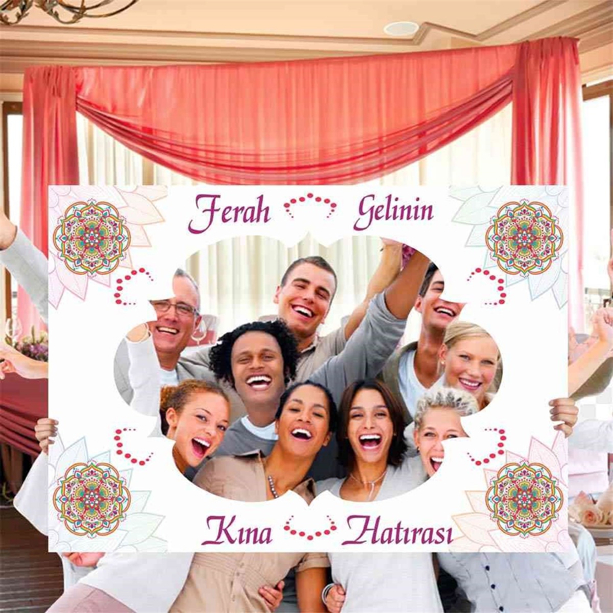 Kına Hatıra Fotoğraf Çerçevesi 