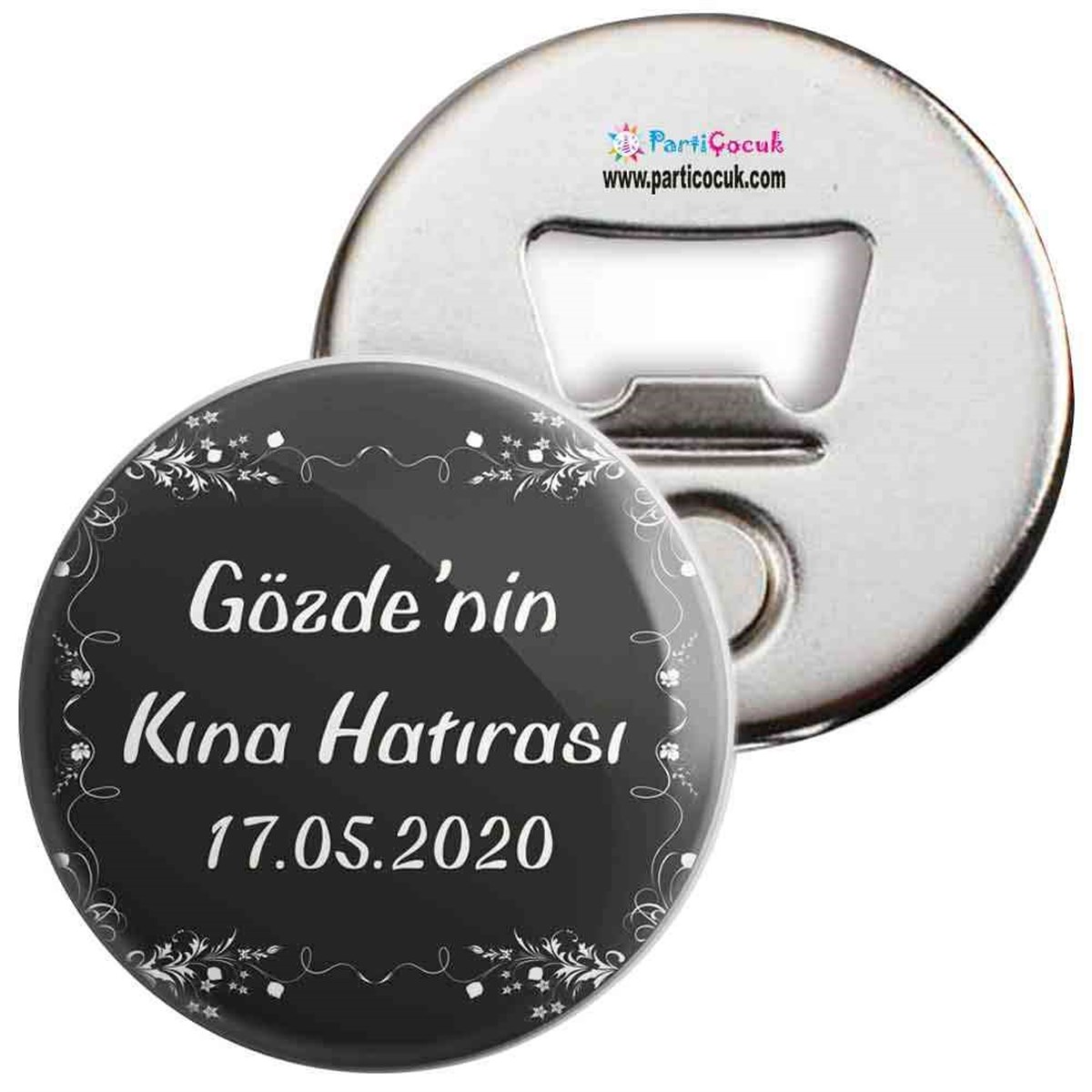 Kına Hatırası Fotolu Magnet Açacak  