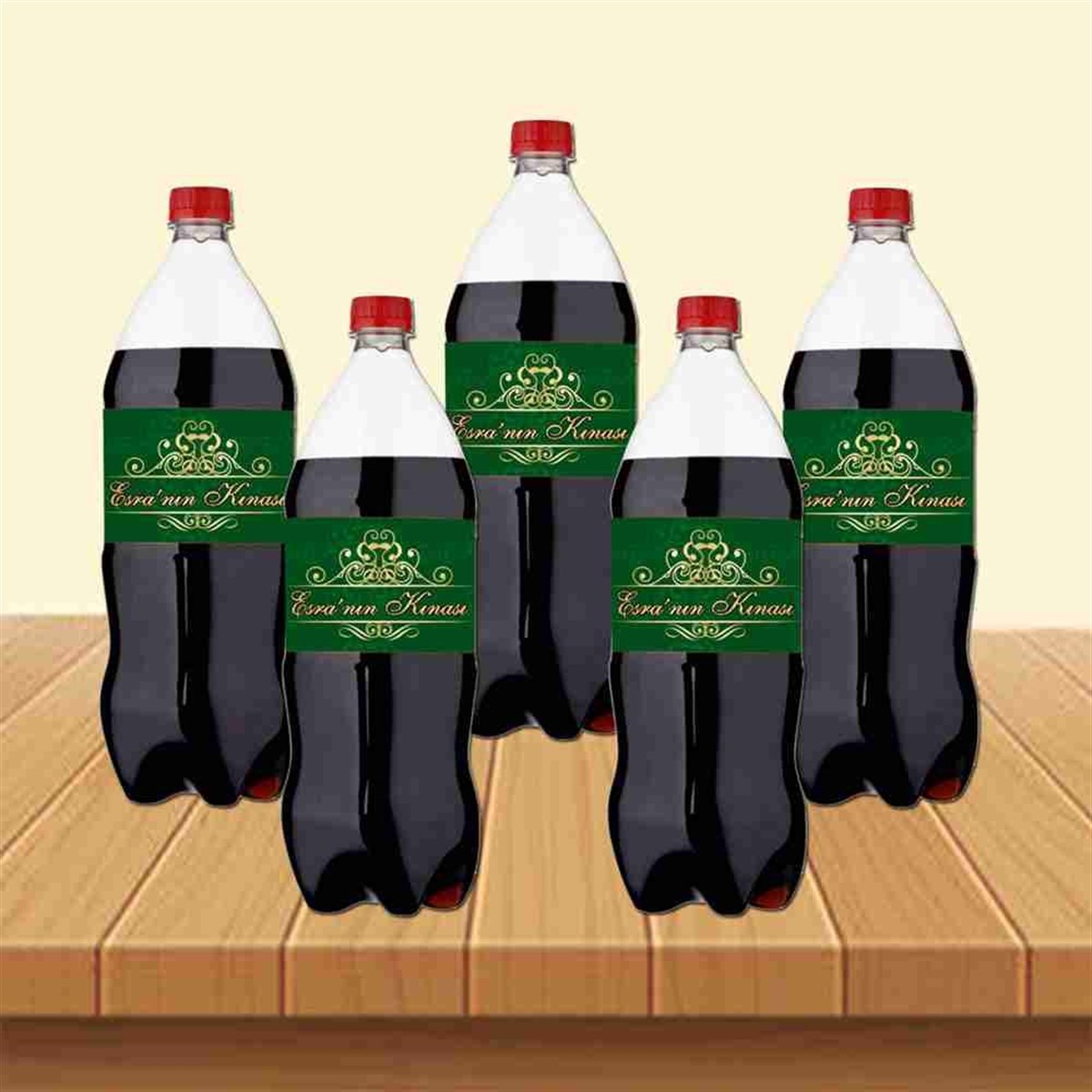 Kına Litrelik Şişe Sargısı 