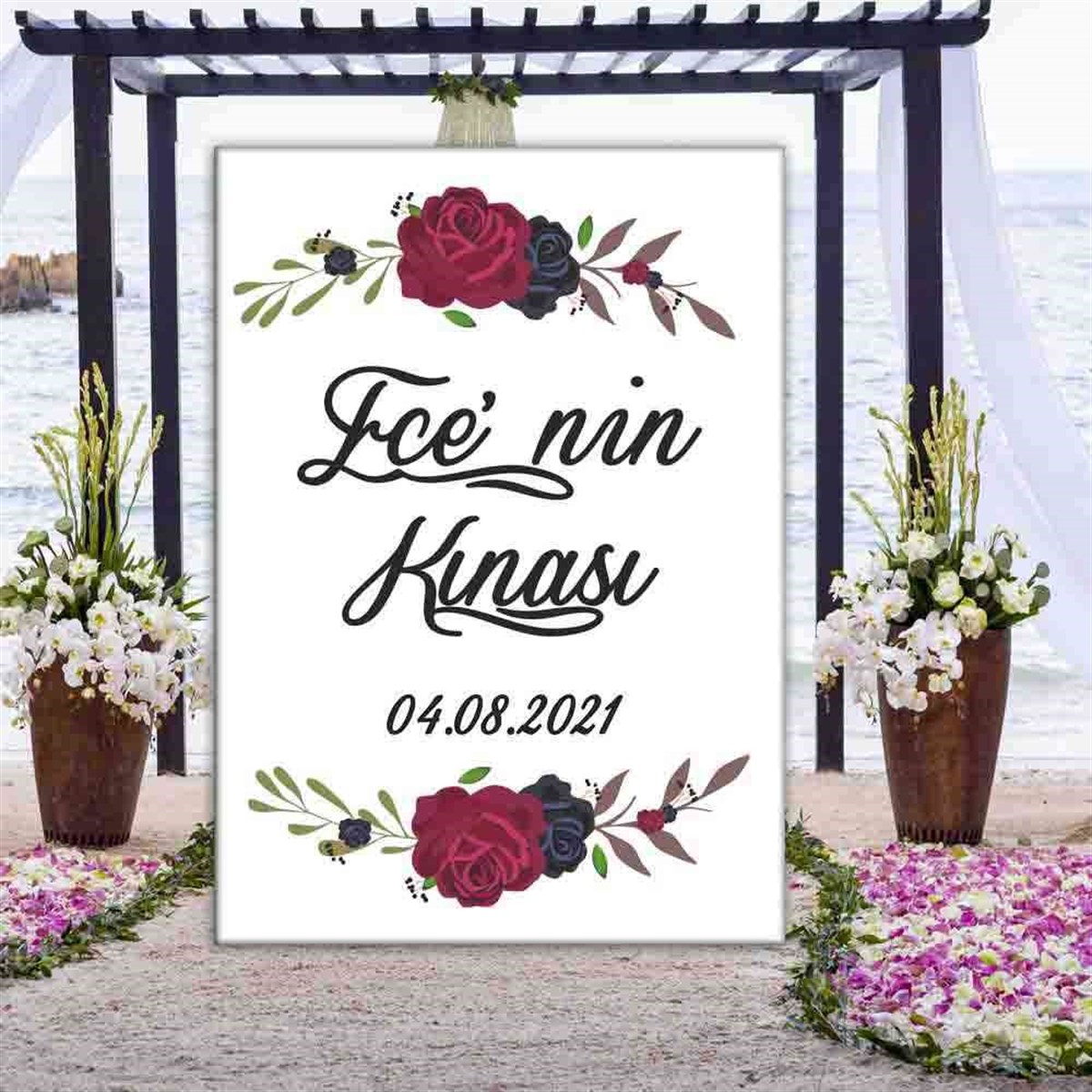 Kına Nişan Düğün Nikah Söz Panosu 
