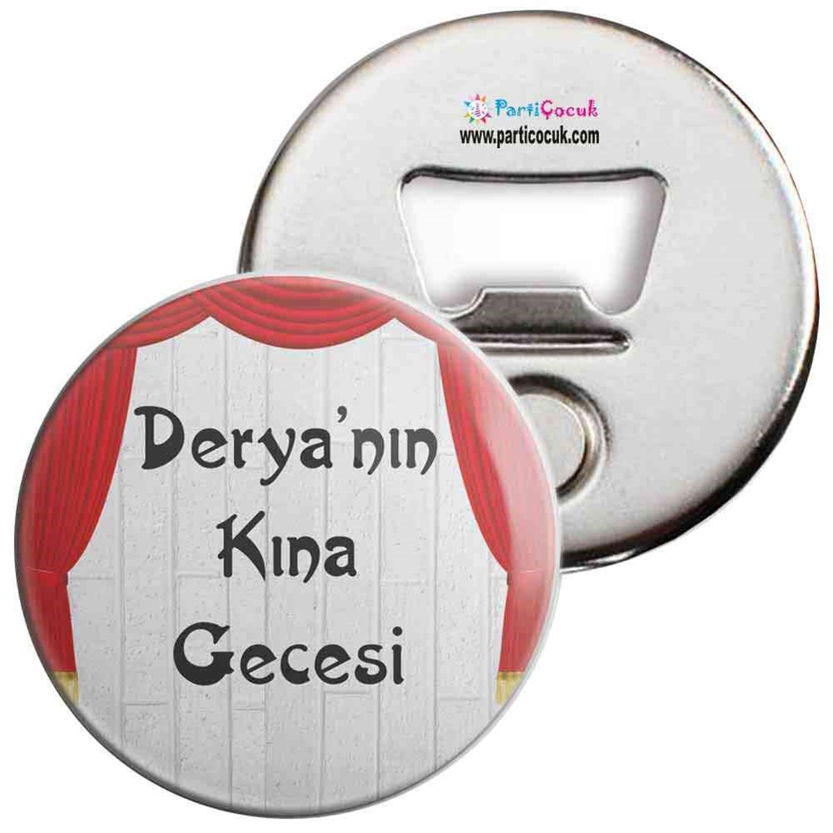 Kına Organizasyon Süsleme Açacak Magnet  