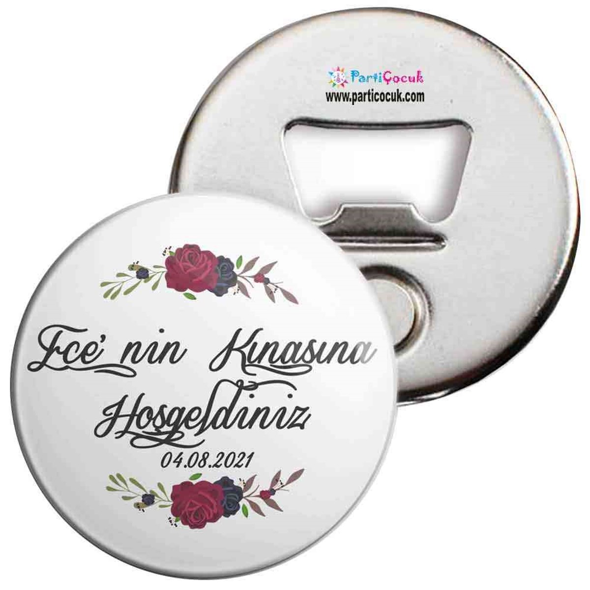 Kına Organizasyonu Dağıtmalık Açacak Magnet  