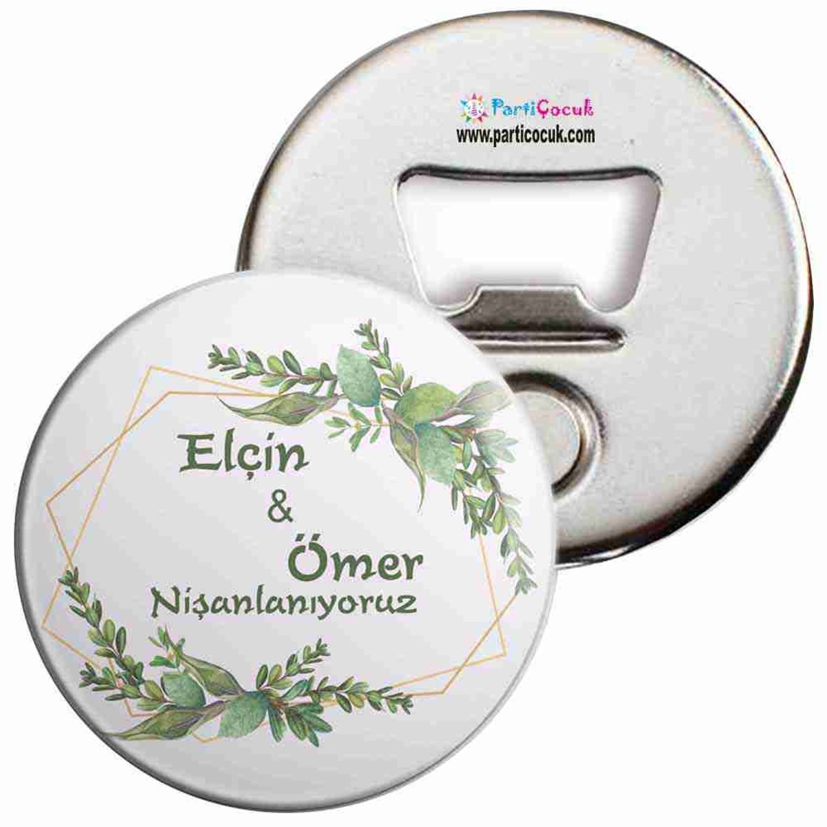 Kişiye Özel Magnet Nikah Şekeri  