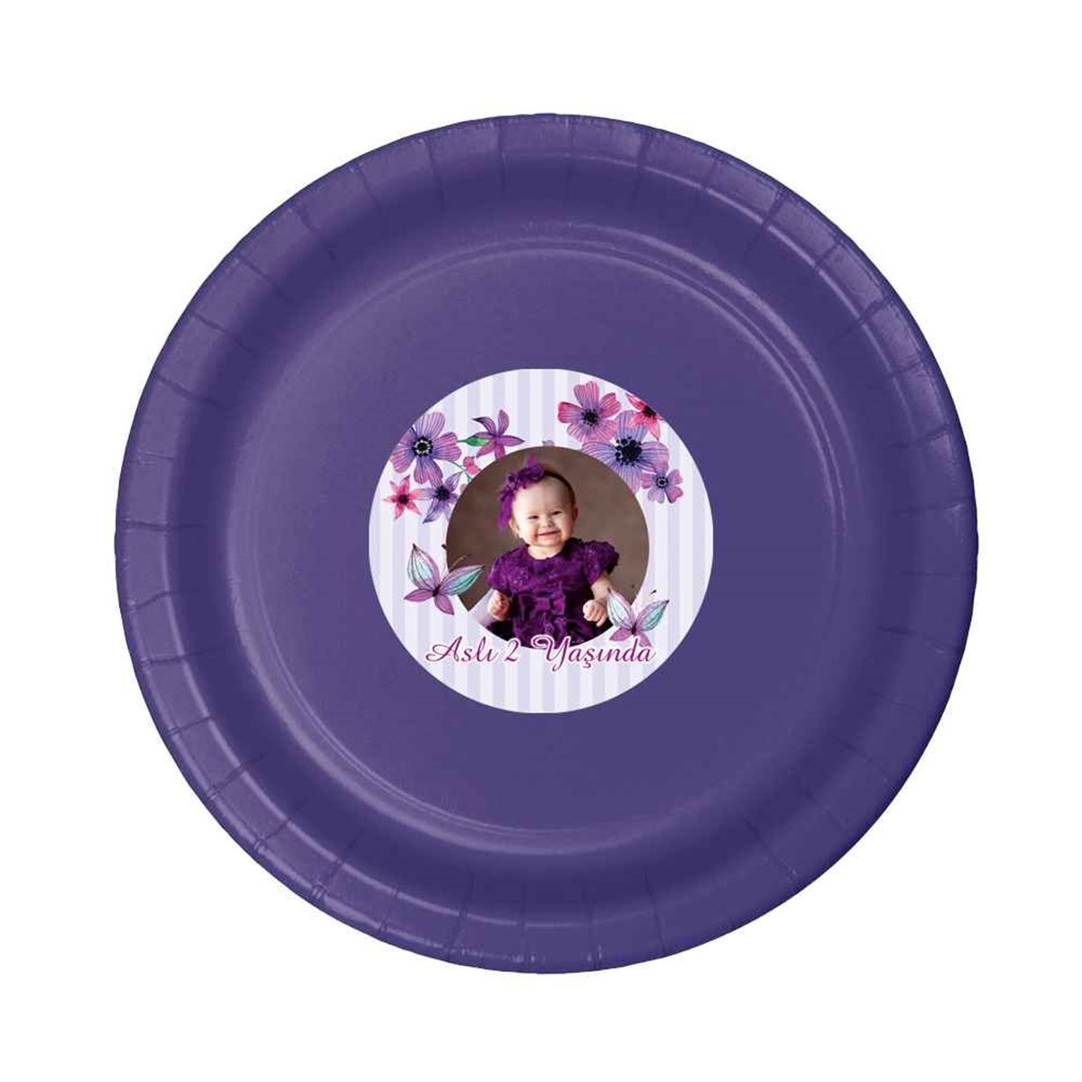 Kız Çocuğu Etiketli Tabak  