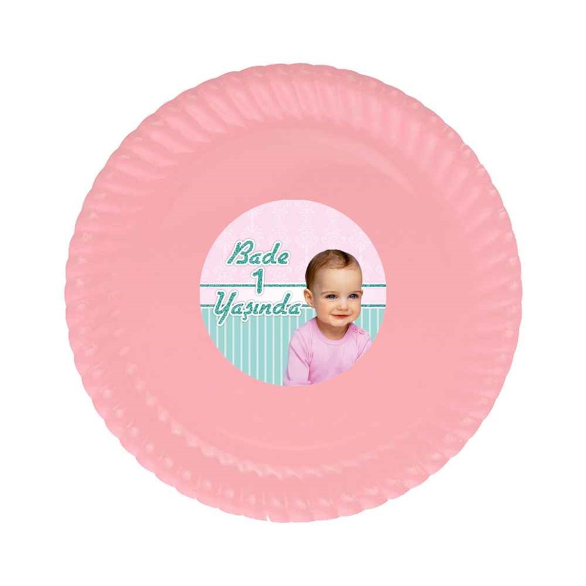 Kız Çocuğu Etiketli Tabak  