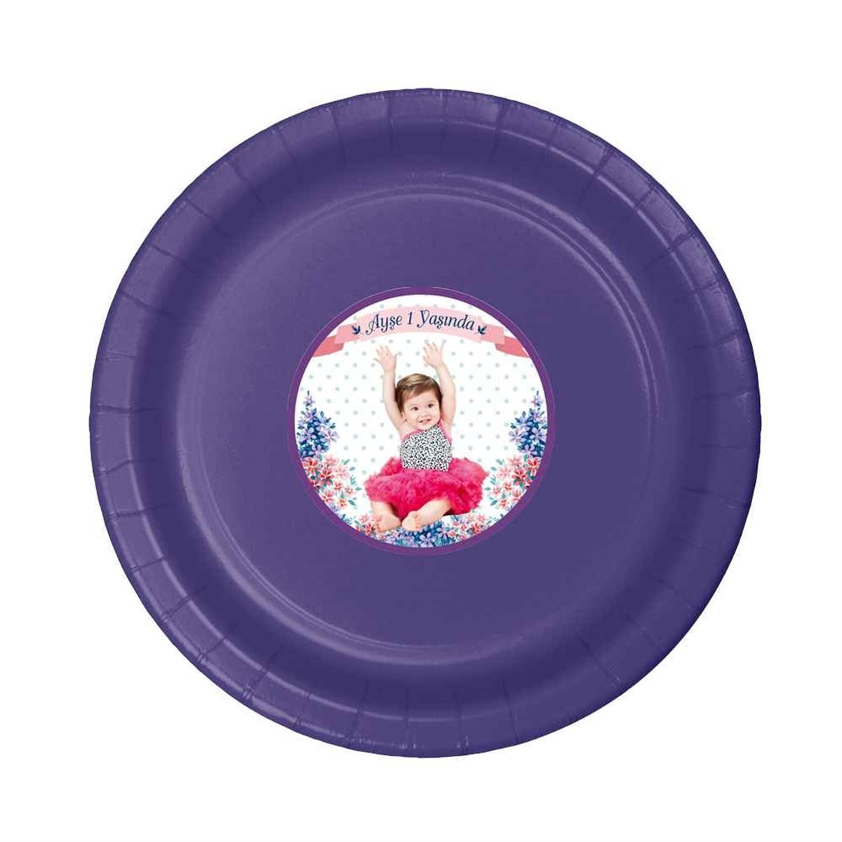 Kız Çocuğu Etiketli Tabak  