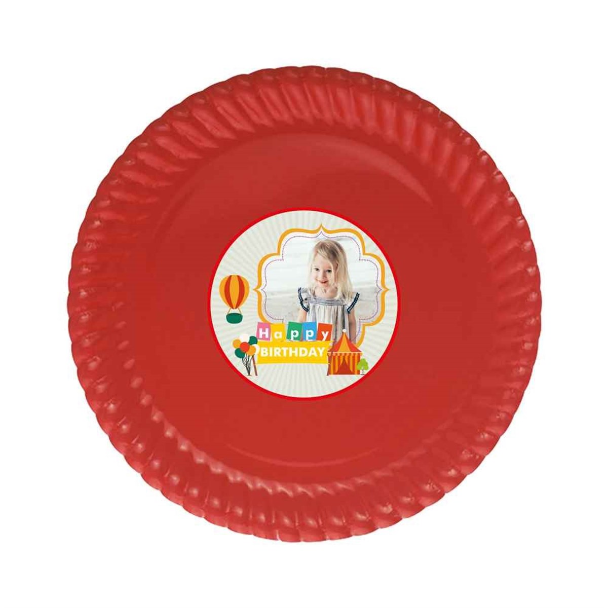 Kız Çocuğu Etiketli Tabak 