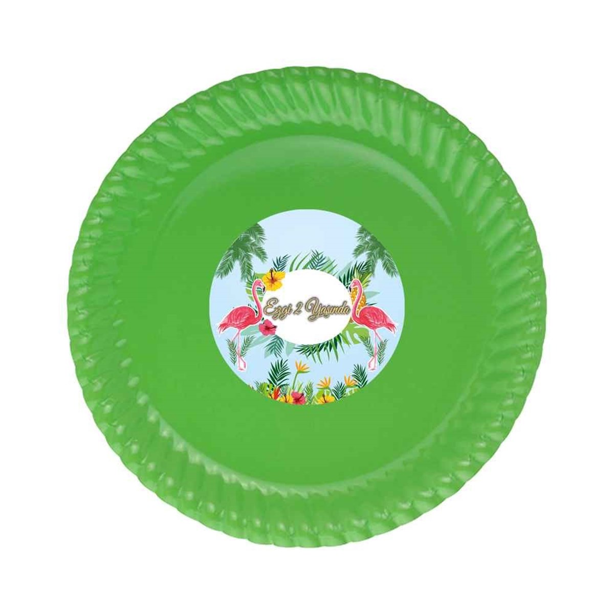 Kız Çocuğu Etiketli Tabak  