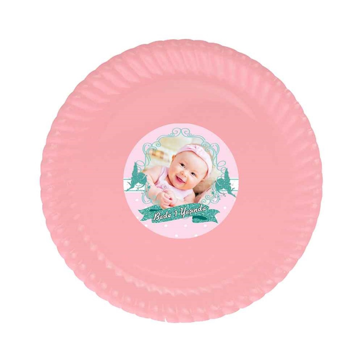 Kız Çocuğu Etiketli Tabak 