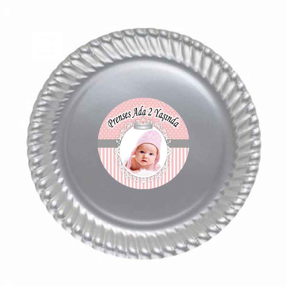 Kız Çocuğu Etiketli Tabak  