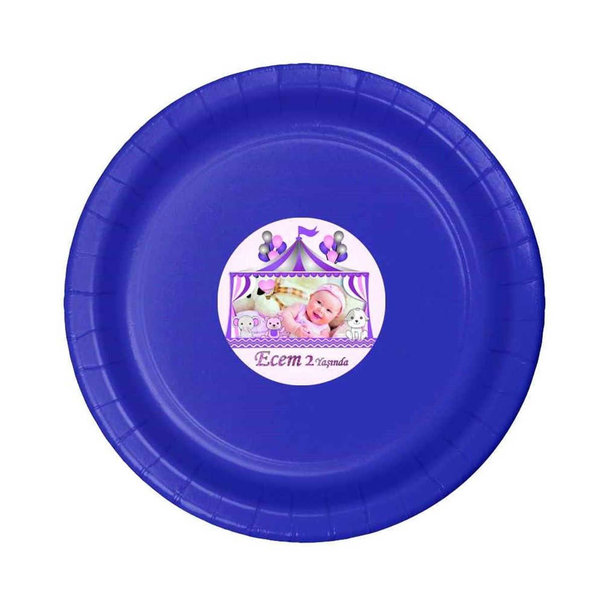 Kız Çocuğu Etiketli Tabak  