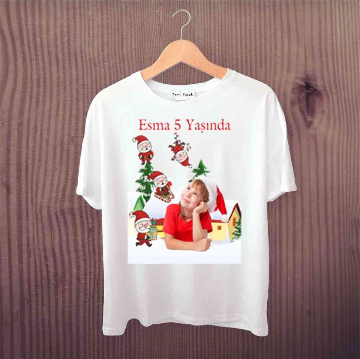 Kız Çocuk Yılbaşı Tişört 