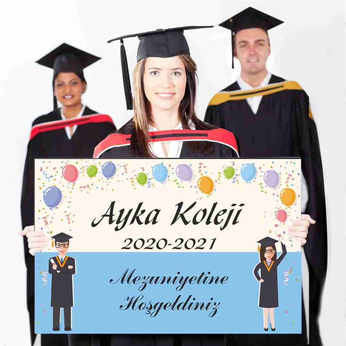 Kolej Mezuniyet Tasarım Afiş 