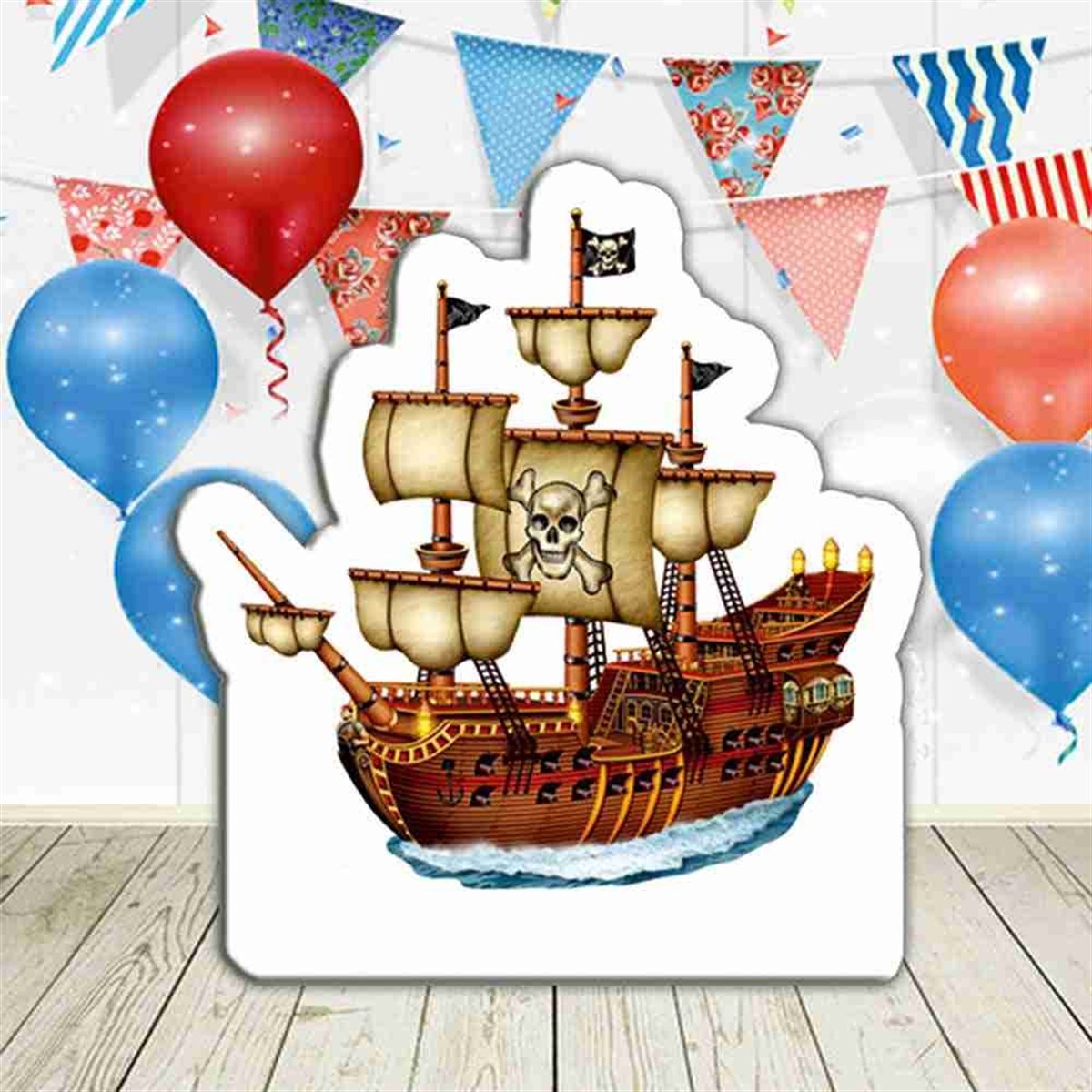 Korsan Gemisi Şekilli Pano 