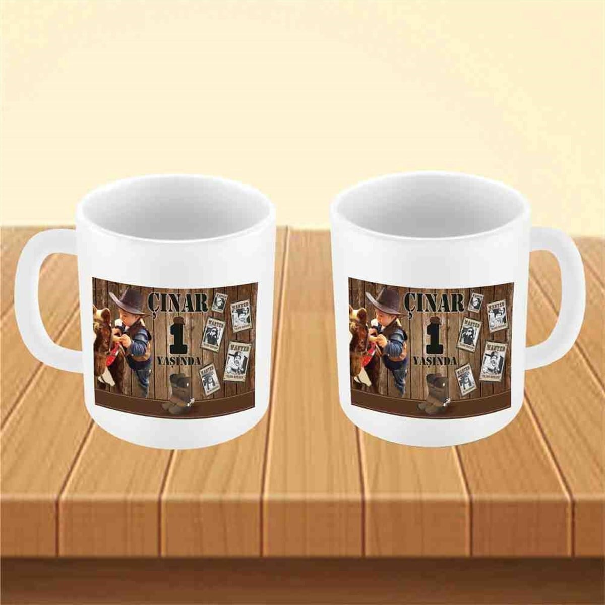 Kovboy Konsept Kupa Bardak Mug 