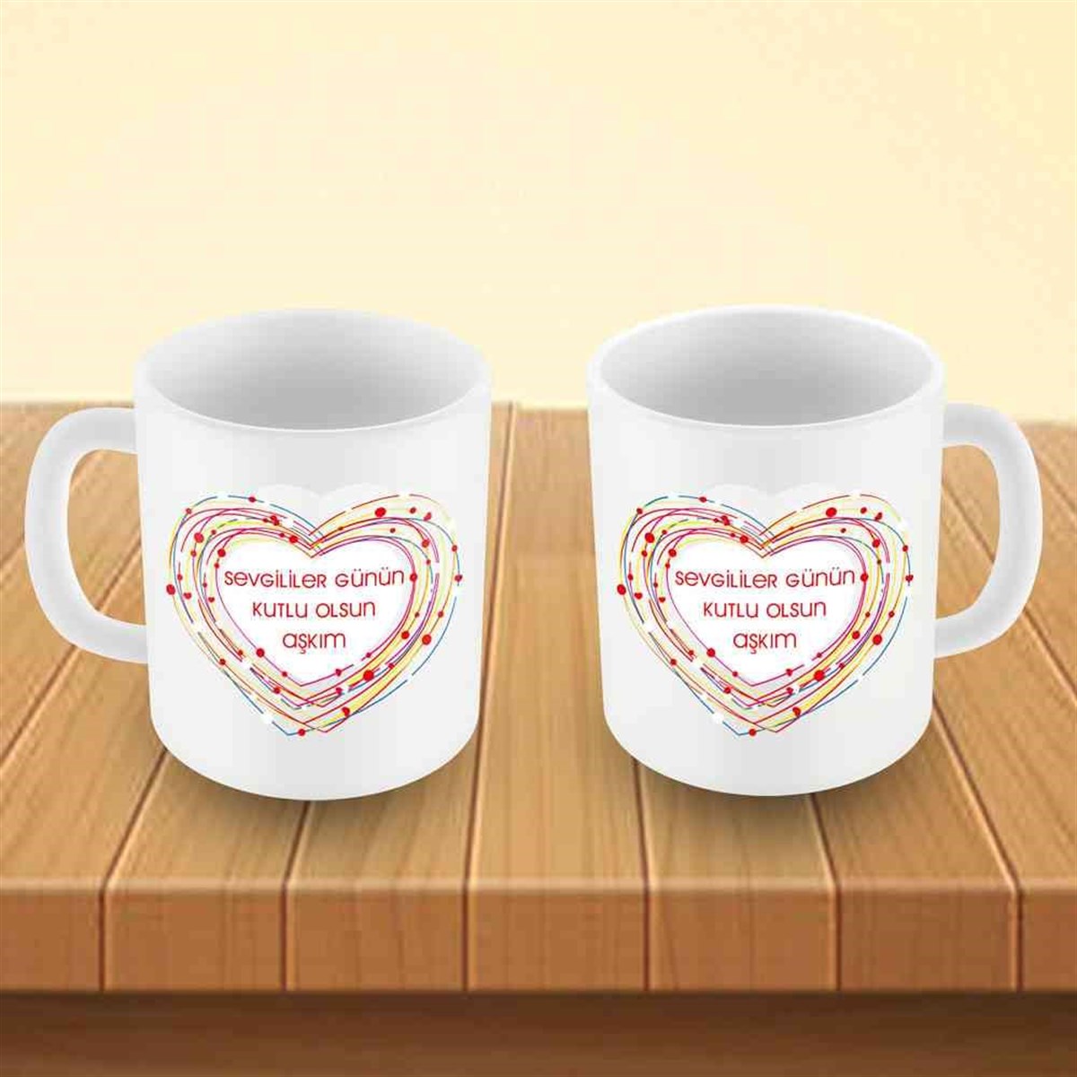 Kupa bardak Sevgililer Günü, Mug 