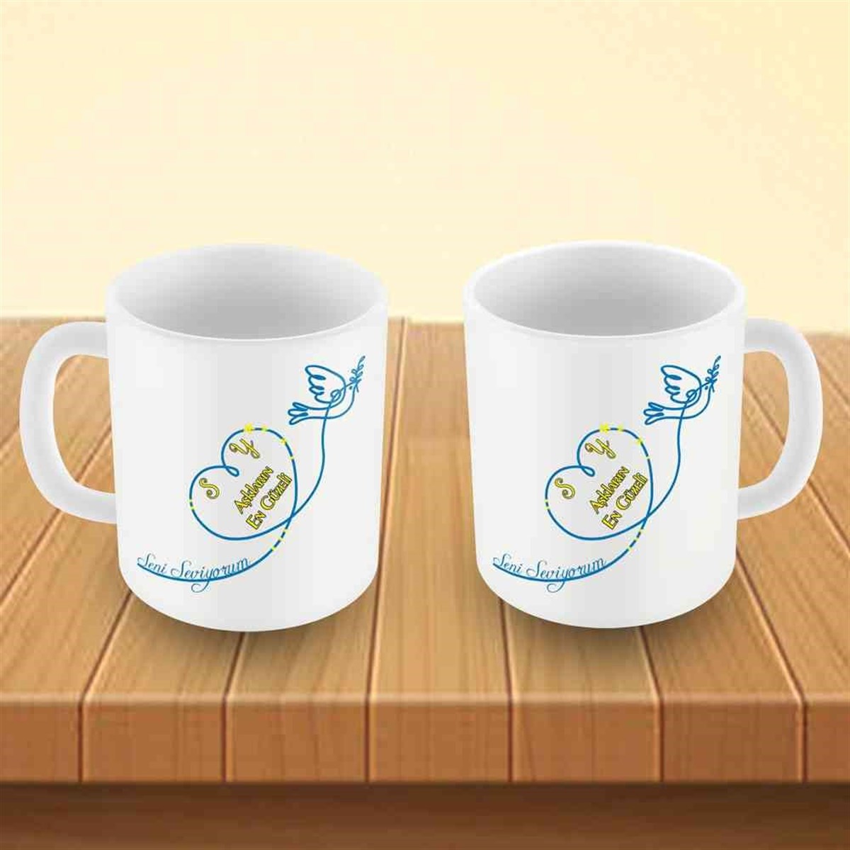 Kupa bardak Sevgililer Günü, Mug 