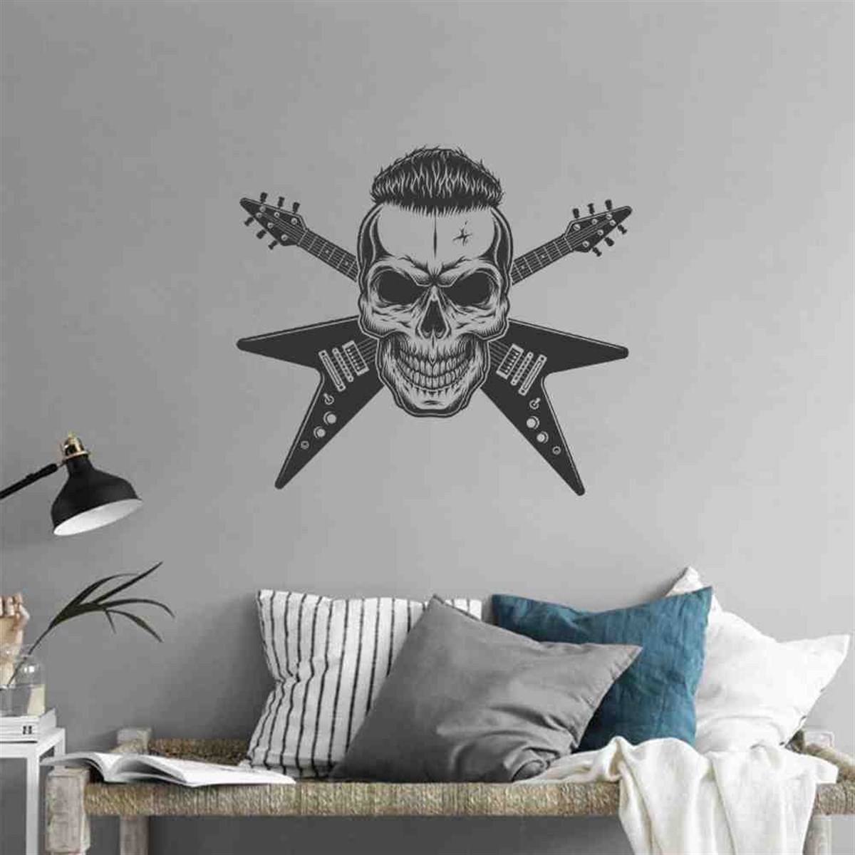 Kuru Kafa Duvar Etiketi 