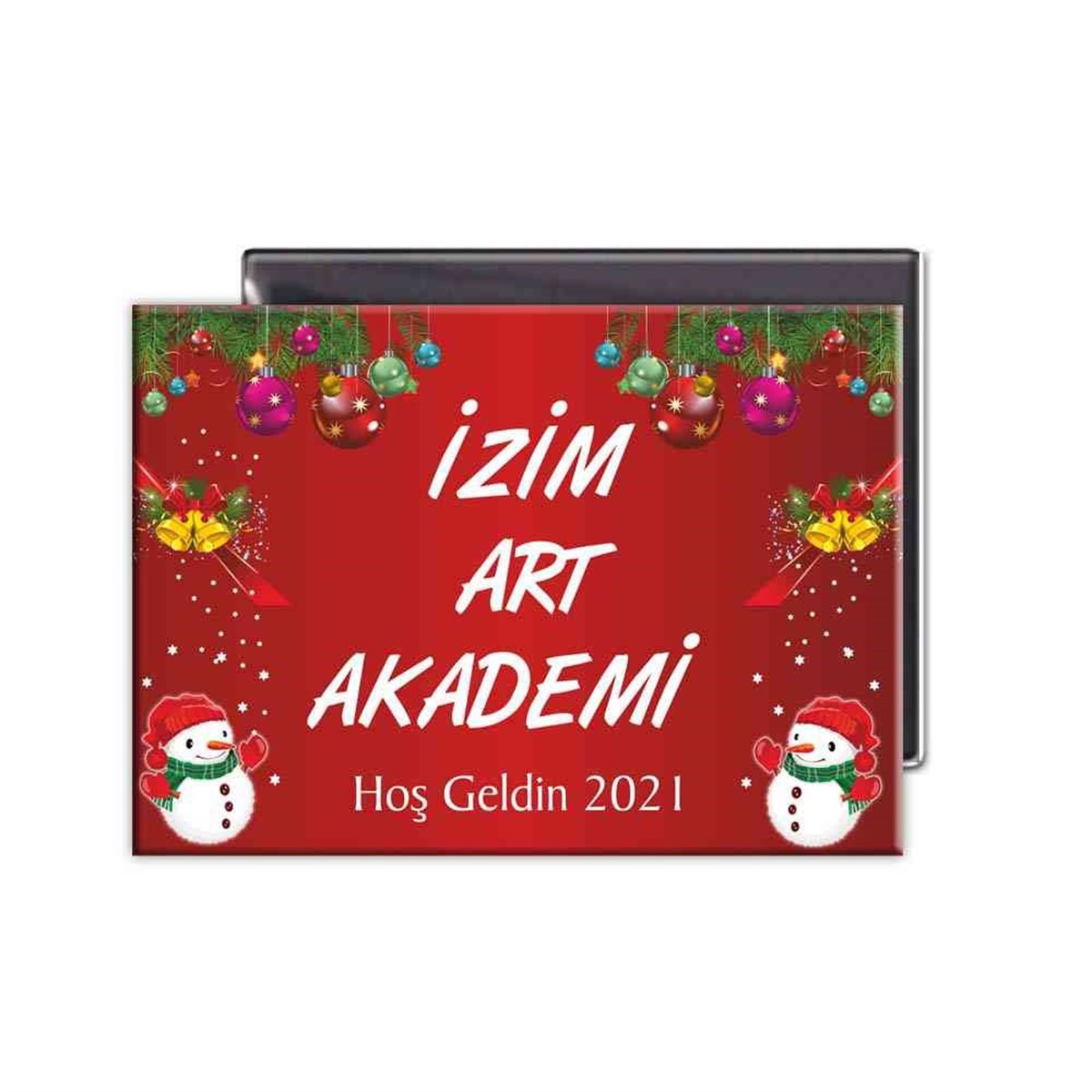 Kurumsal Tasarım Yılbaşı Partisi Magnet   