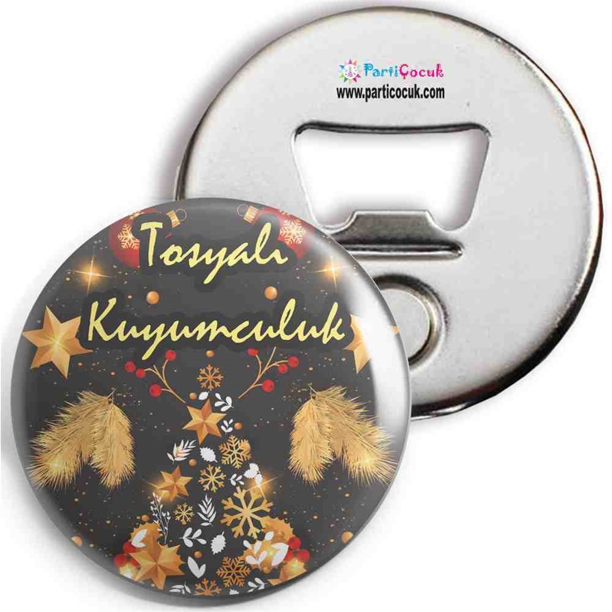 Kurumsal Yılbaşı Ağacı  Kişiye Özel Magnet Açacak  