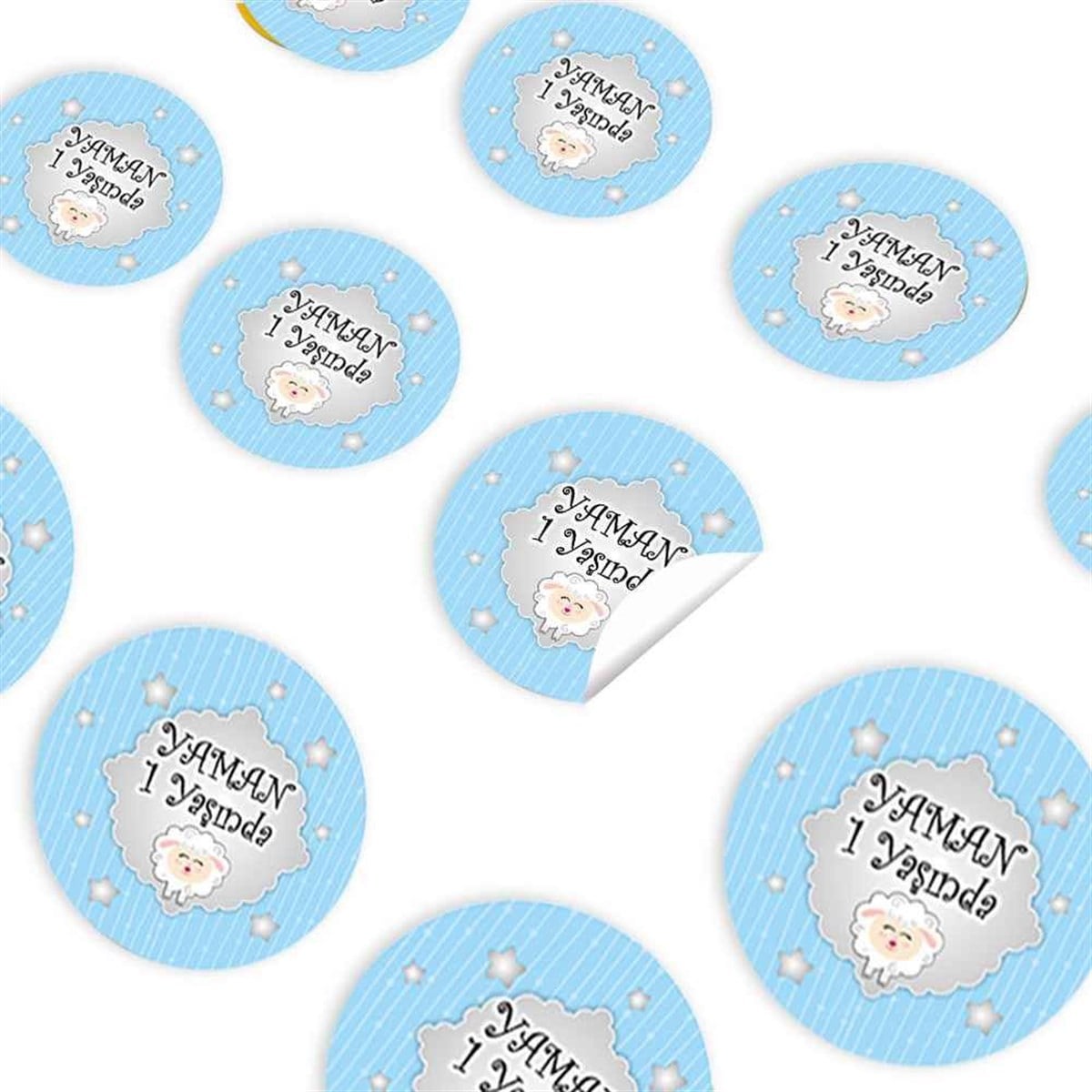 Kuzulu Konsept Sticker 30 Adet 
