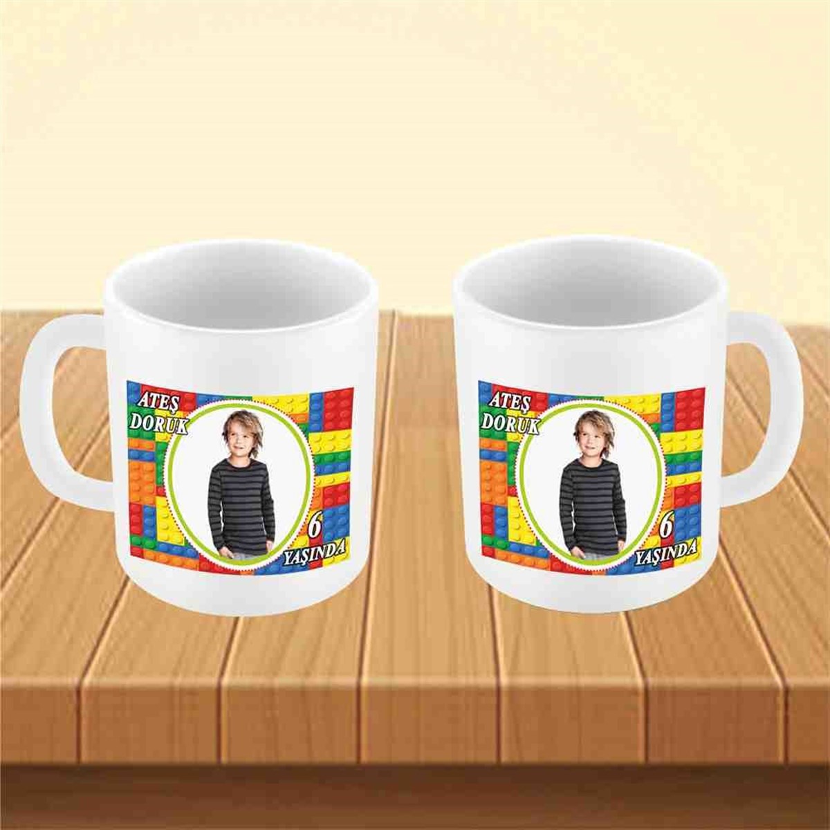 Lego Konsept Kupa Bardak Mug 