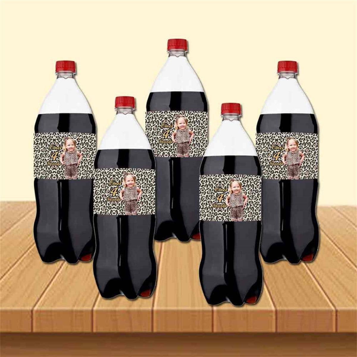 Leopar Konsept Cola Şisesi Bandı  