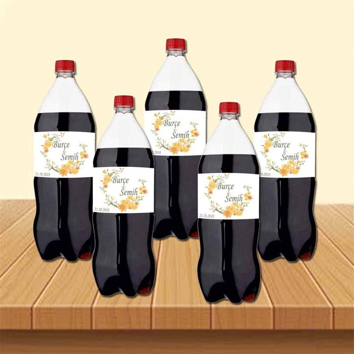 Limon Çiçeği Nişan Temalı Su Sargısı 