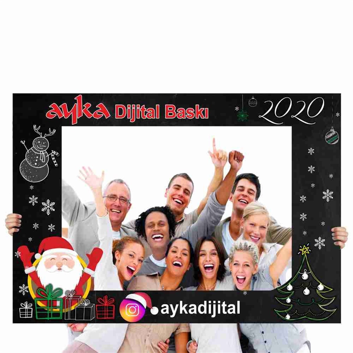 Logolu Promosyon Fotoğraf Çekilme Çerçevesi  