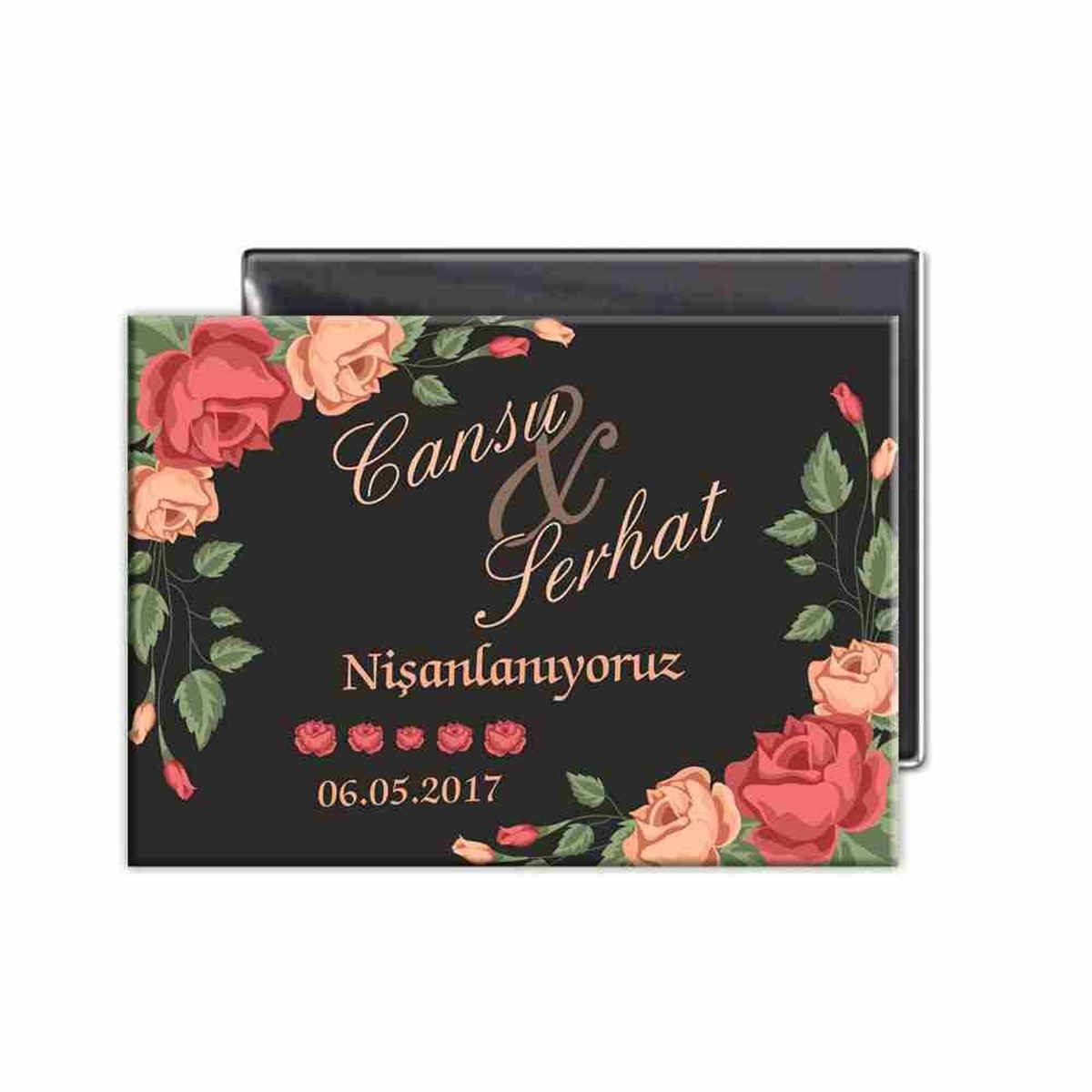 Magnet Kişiye Özel Nişan   
