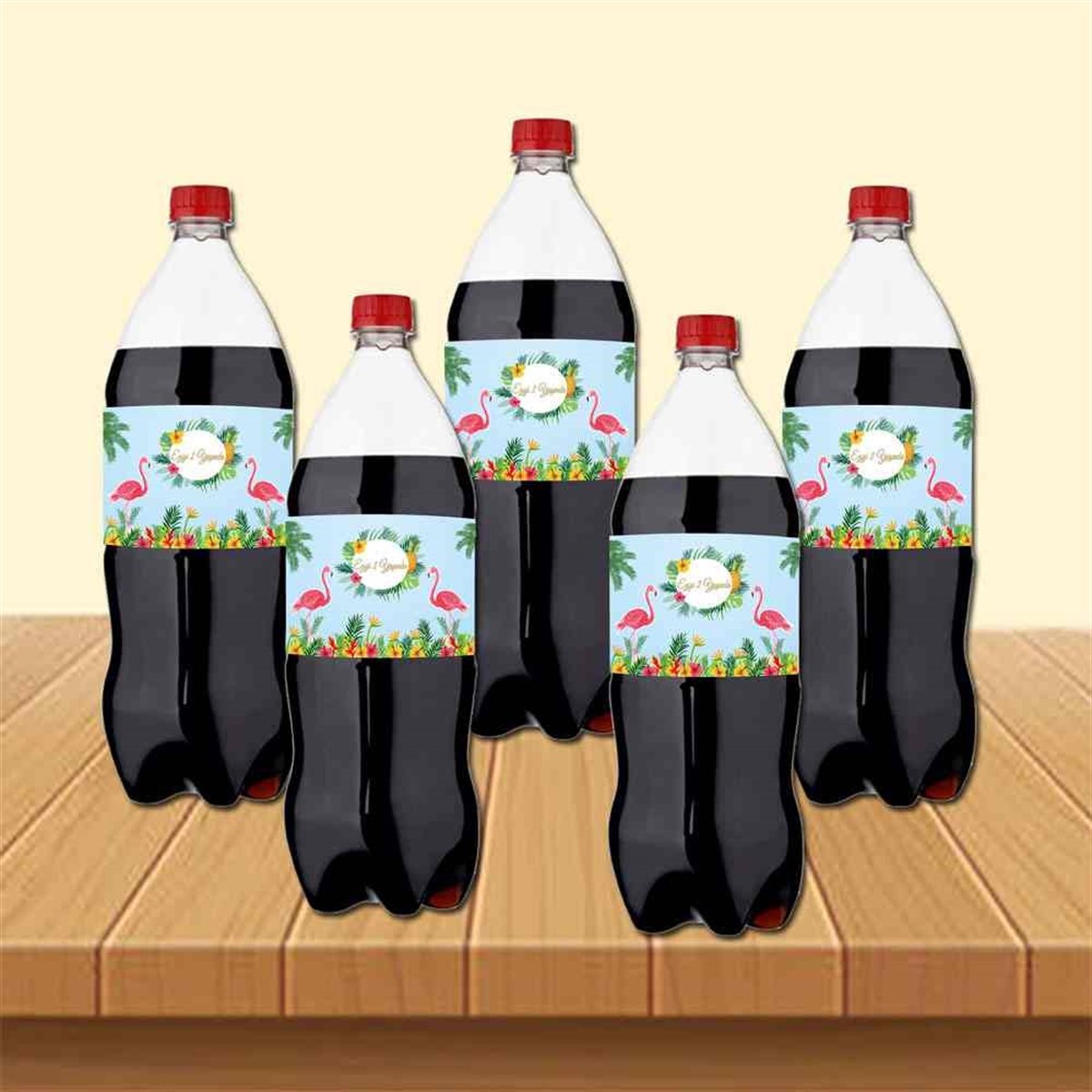 Mavi Filamingo Cola Şisesi Bandı  