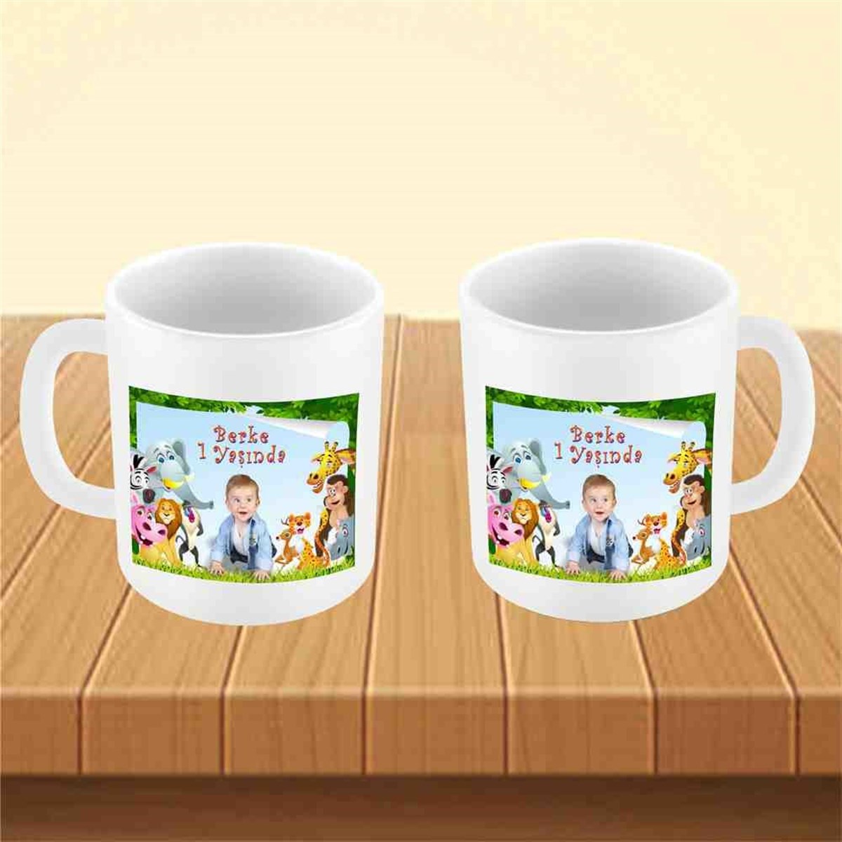 Mavi Safari Konsept Kupa Bardak Mug 