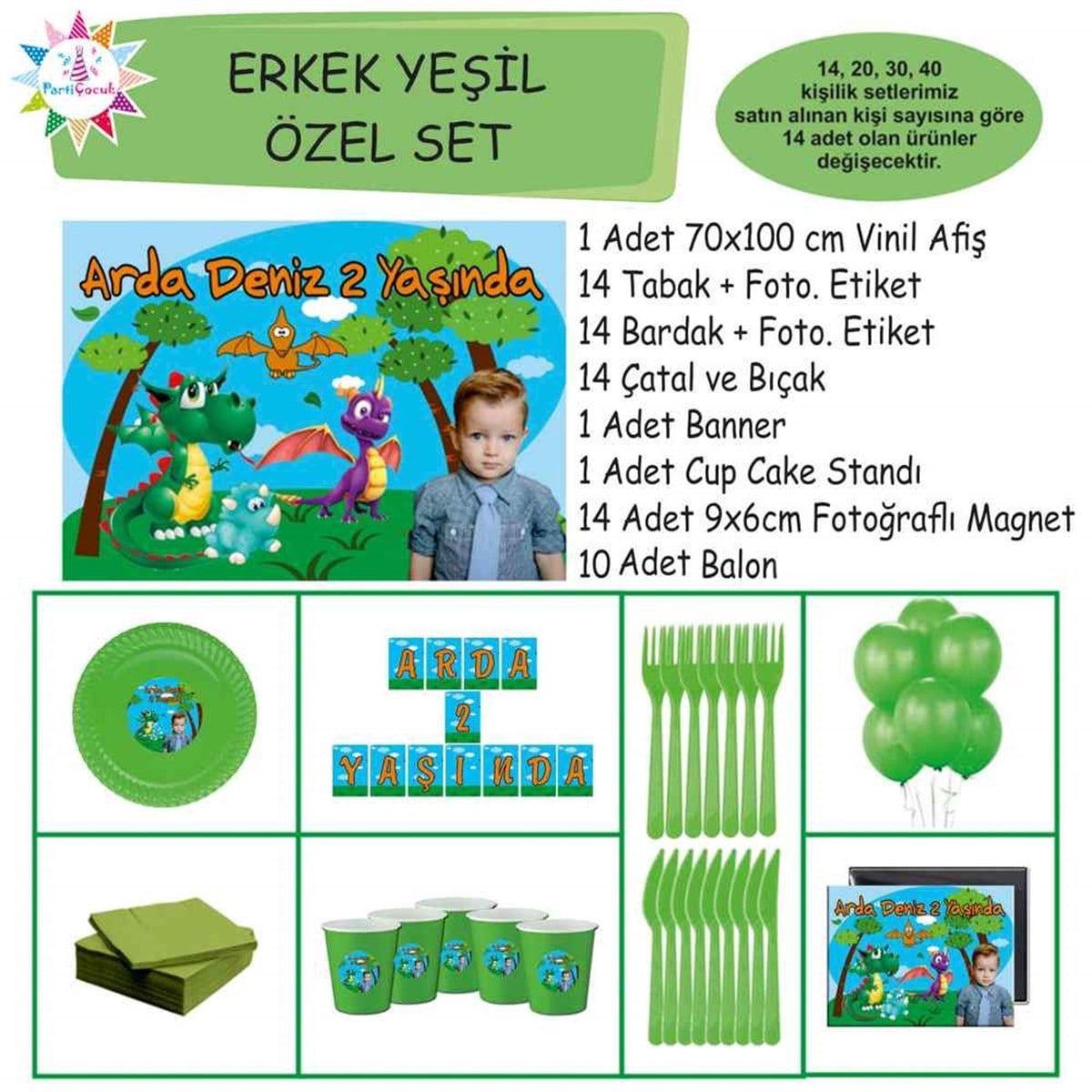 Mavi Safari Konsept Özel Set 