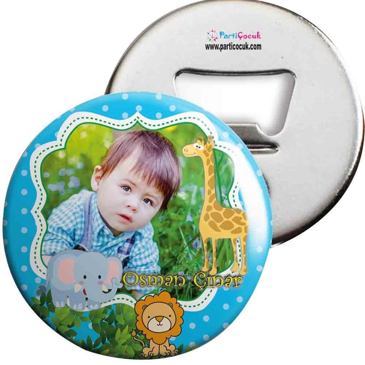 Mavili Ormanlı Konsept Açacaklı Magnet Kişiye Özel 