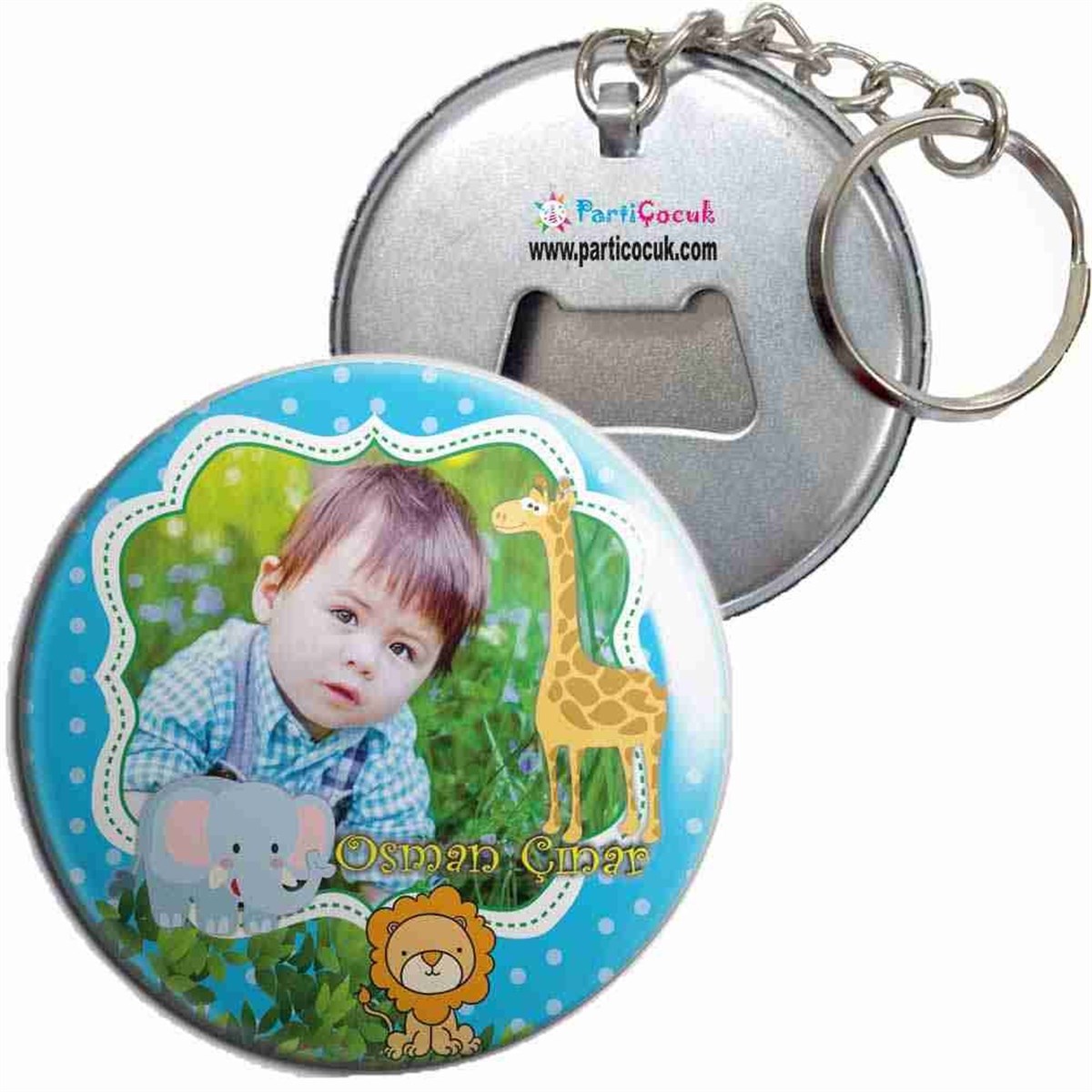 Mavili Ormanlı Konsept Anahtarlı Açacaklı  Kişiye Özel 