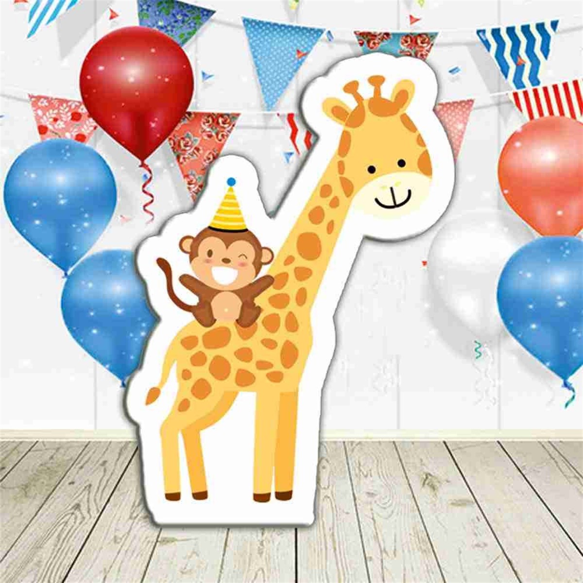 Maymun ve Zürafa Pano 