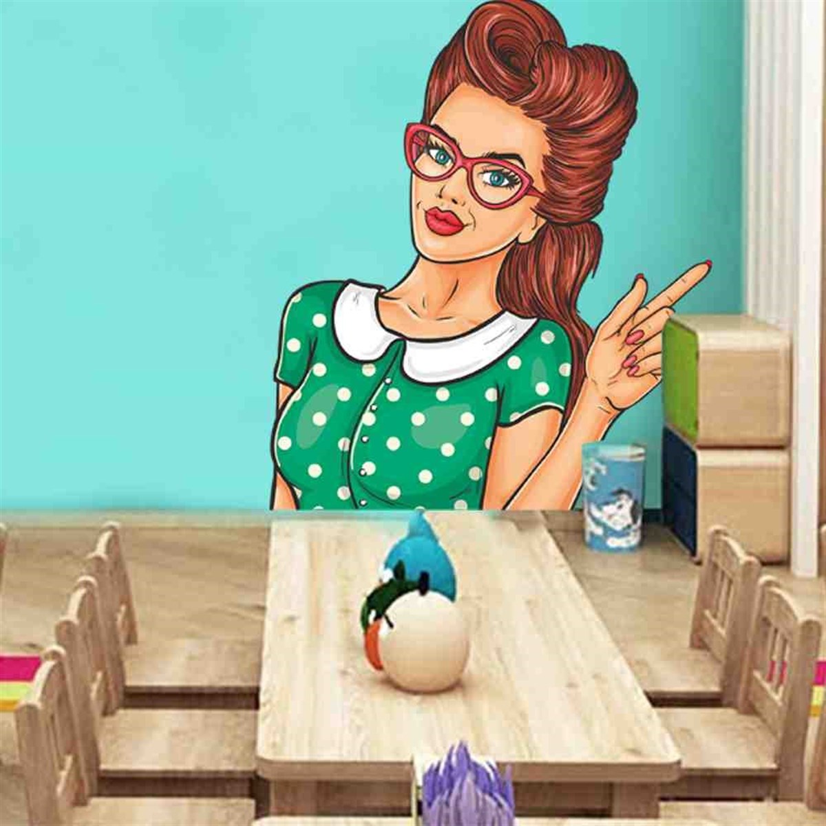 Mekan Süsleme Duvar Sticker 